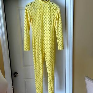 Mesh tight jumpsuit, bodysuit